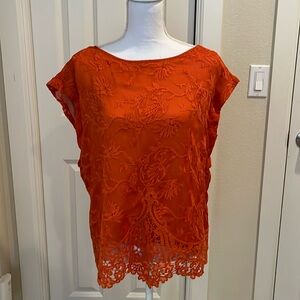 Anthropology gorgeous blouse, excellent used condition.